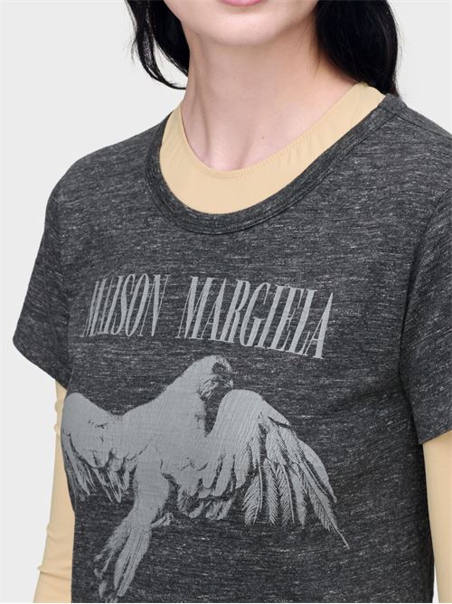 T-shirt con stampa MAISON MARGIELA | S51GC0554M20162860M